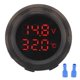thumbnail image 2 of Detector de termómetro para automóvil, voltímetro de temperatura de doble pantalla, termómetro para automóvil, monitor de temperatura para automóvil, eficiencia óptima, 2 of 9