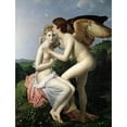 thumbnail image 3 of François Gérard 19x24 Black Modern Framed Museum Art Print Titled - Cupid and Psyche (C.1798), 3 of 5