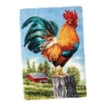 thumbnail image 3 of Handmade Latch Hook Rug Animal Pattern Unfinished Embroidery Carpet Set, 3 of 8
