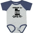 thumbnail image 3 of Inktastic Someone in Utah Loves Me Vacation Boys or Girls Baby Bodysuit, 3 of 5