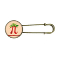thumbnail image 1 of Broche Rétro en Métal Calculatrice Mathématique Pi Fraise Clip Bijoux, 1 of 3