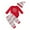 Brick Red, variant on Kiijoy Infant Girls Christmas Outfits Christmas Long Sleeve Bodysuit Pants Hat 3Pcs Set