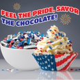 thumbnail image 2 of Patriotic Candy Mix - Independence Day USA Flag Colors HERSHEY'S Chocolate Assortment - Bulk Pack 2 Pounds (About 120 Count), 2 of 6