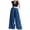 Blue, variant on Women's High Waist Wide Leg Suit Trousers Elegant Casual Business Straight Leg Pants Office Chic Relaxed Fit Daily Work Wear