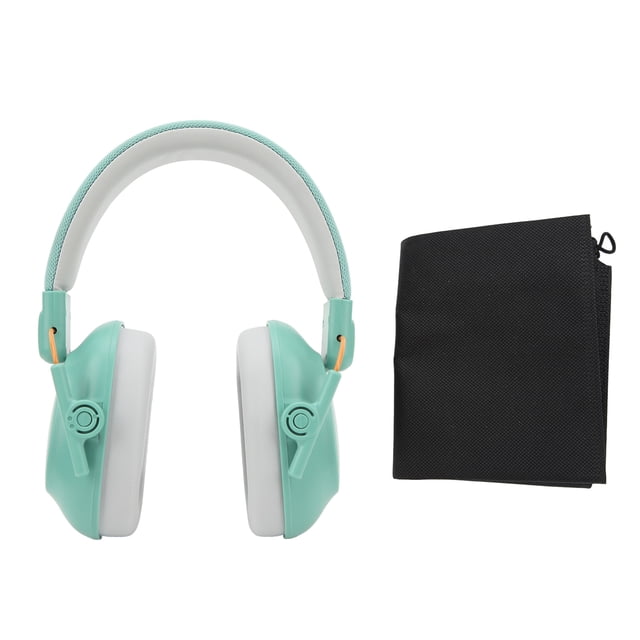 Orejeras de seguridad con reducción de ruido Orejeras de protección auditiva de 25 dB Auriculares con cancelación de ruido a prueba de sonido Verde menta
