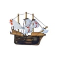 thumbnail image 2 of Handcrafted Decor  Wooden Santa Maria Tall Model Ship Magnet- 4 in., 2 of 2