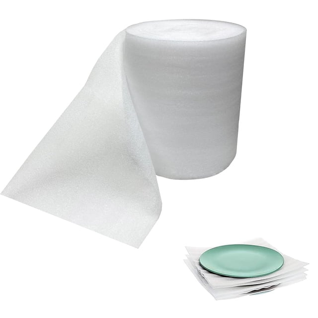 Rollo de espuma protectora WAUPPY de 25 cm de ancho x 15 m de largo