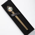 thumbnail image 2 of Easter Antique Bronze Lace Bookmark: a Charming Reading Accessory and Gift for Book Lovers, 2 of 5