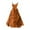 H-Yellow, variant on for Women formal Dress for Wedding Party Bloody Print Flared Dress Graduation Dresses High Sleeveless Tunic Cocktail Dress Wedding Guest Dresses