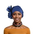 thumbnail image 1 of Sombreros de mujer de moda con capas de aire y paneles laterales con flores, sombrero indio para mujer, 1 of 4