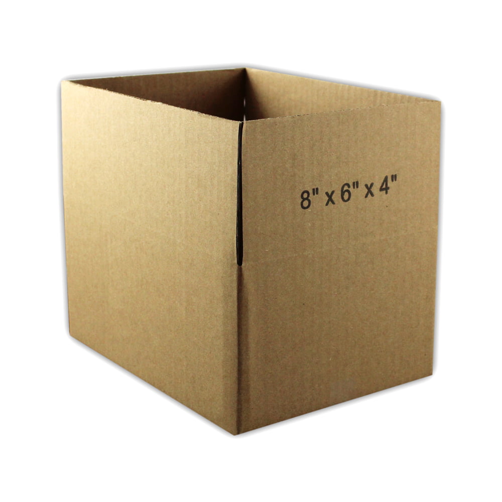 75 8x6x4 "EcoSwift" Brand Cardboard Box Packing Mailing Shipping Corrugated 