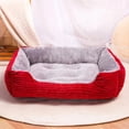 thumbnail image 4 of Big Dog Bed for Cat Pet Square Soft Plush Warm Kennel Medium Small Dog Sofa Bed Cushion Pet Calming House Supplies Accessories ShopWise Round, 4 of 7