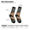 thumbnail image 5 of The Boondocks Adult Socks Casual Tube Socks Durable Comfort Calf Socks Soft Elastic Crew Socks 2 Black-2, 5 of 9