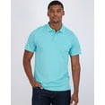 thumbnail image 2 of Real Essentials 3 Pack: Mens Short Sleeve Dry-Fit Collared Polo Shirt With Pocket - Active Casual (Available Big & Tall), 2 of 6