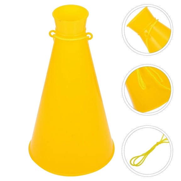 Raindrops 6Pcs Cheer Megaphone Portable Megaphone for Sports Party Atmosphere Prop