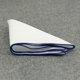 thumbnail image 3 of Pañuelo de algodón jinwen estilo para hombre de bolsillo blanco s de Borde coloridos Azul, 3 of 8