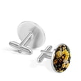 thumbnail image 3 of Bee Elegant Men's Stainless Steel Cufflinks for Business Attire and Formal Events, 3 of 6