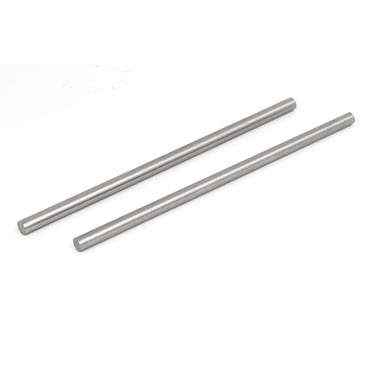 Uxcell HSS Round Rod Shaft Bar – 10mm X 200mm – 2 Pack, Gray, Lathe Tools