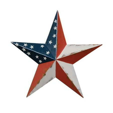- CWI Gifts Americana Barn Star Wall Decor, 8-Inch