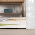 thumbnail image 6 of nuLOOM Lettie SplashGuard Machine Washable Area Rug, 7' x 9', White Multicolor, 6 of 11