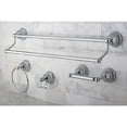 thumbnail image 2 of Kingston Brass  Restoration 4-Piece Bathroom Hardware Brushed Nickel Brushed Nickel Finish, 2 of 5