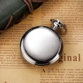 thumbnail image 5 of Minzimin Set of 2 Classic Pocket Watch with Chain for Men and Women, 5 of 7