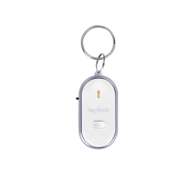 Portátil - Localizador de llaves perdidas, llavero con silbato, control de sonido, localizador de llaves