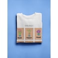 thumbnail image 3 of Spring Bouquets Collage Sweatshirt Women -Image by Shutterstock, Female Medium, 3 of 4