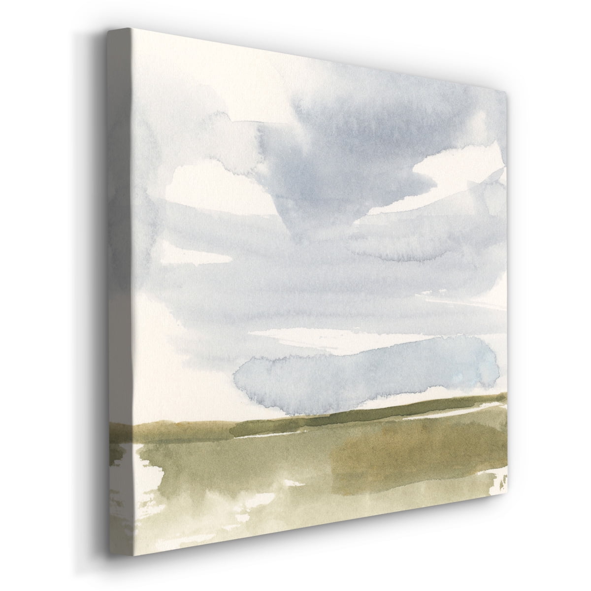 Wexford Home Open Field Sketch I-Premium Gallery Wrapped Canvas, 40" x 40" - Ready to Hang