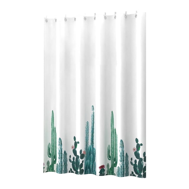 Shower Curtain Liner Shower Curtain In Bathroom Waterproof Cloth In Bathroom Punch Free Unrestrained High-End Curtain In Bathroom Shower Partition Door Curtain Shower Curtain Hooks