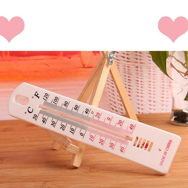 Wall Thermometer Indoor Outdoor Hang Garden Greenhouse House Office Room