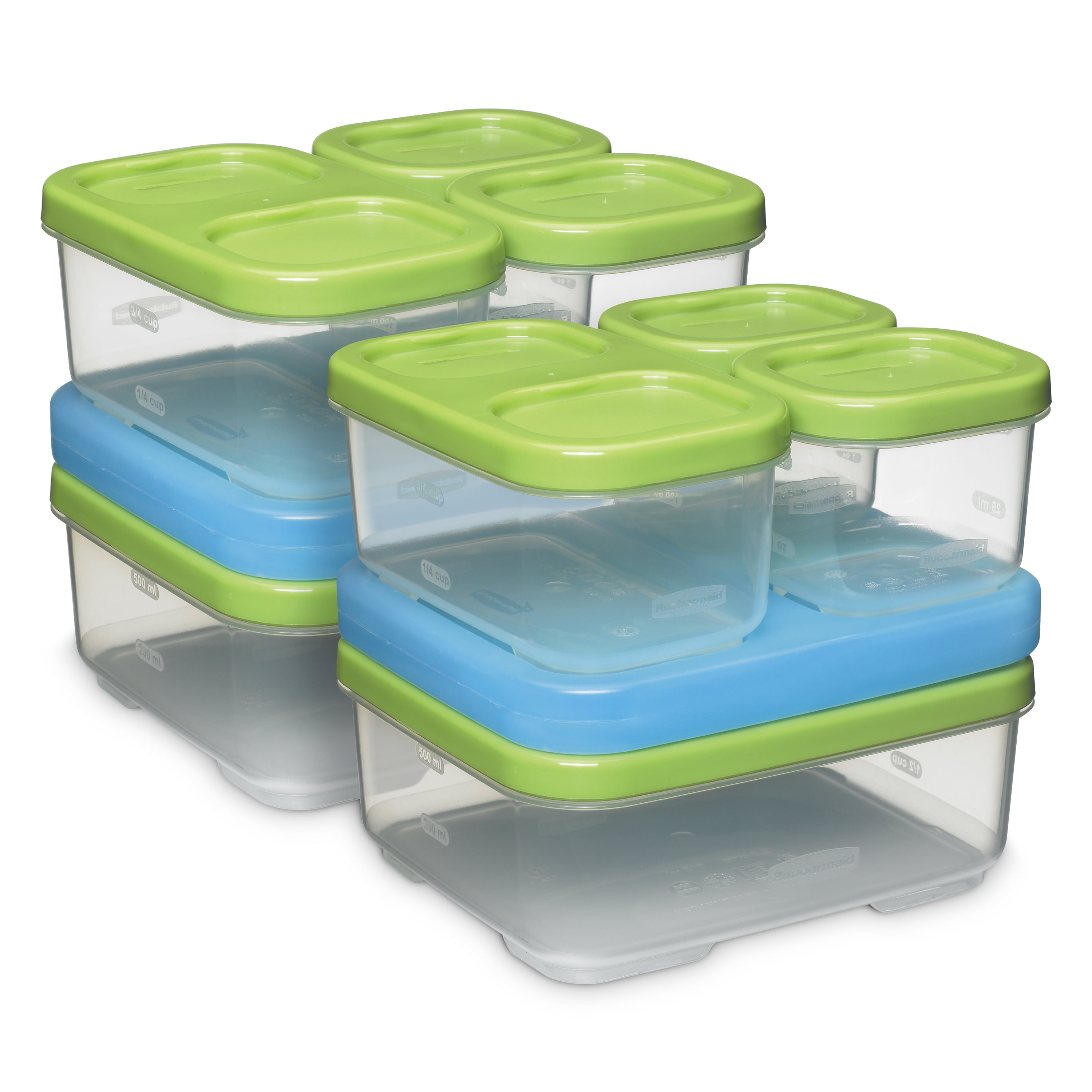 Tupperware Brands Sandwich Keepers Set of Two Teal Green and Aqua Blue Brand New