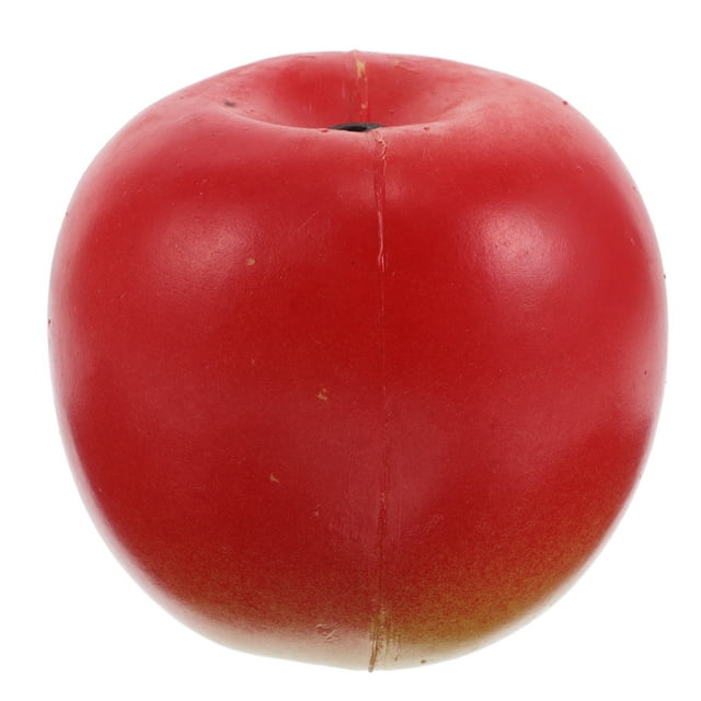 Shaker à Fruits en Plastique pour Enfants, Instruments de Musique pour Bébé, Pommes Simulées, Modèles de Maracas Faux Fruits Décoratifs pour la Maison