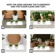 thumbnail image 5 of Troglfold plant drip tray 5pcs Rectangle Plant Saucer Household Plant Tray Planter Saucer Plant Tray Rectangle Plant Water Tray Window Sill Planter Tray,15.75"X5.91"X0.79", 5 of 11