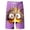 1-Purple, variant on Men Swim Trunks 2026 Funny 3D Animal Expression Face Print Summer Beach Shorts Elastic Drawstring Waist Loose Breathable Casual Surfing Boarding Shorts with Pockets 1-Beige XL