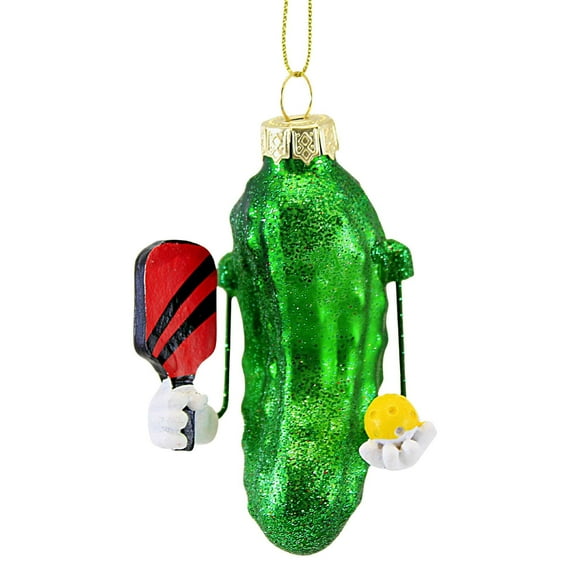 Collections Etc Pickle Ball Novelty Christmas Ornament