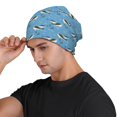thumbnail image 3 of Naloa Dolphin Lovers Soft Beanie Hat, Knit Beanie Daily Beanie in Fine Knit for Women Men Winter Travel, Outdoor, 3 of 7