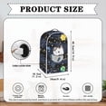 thumbnail image 6 of HELLHERO Dust Cover 1Pcs Space Cat Pattern Fall Festival Coffee Machine Dust Cover, 6 of 6