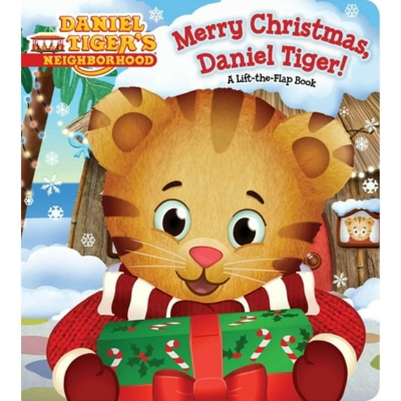 Pre-Owned Merry Christmas, Daniel Tiger!: A Lift-the-Flap Book (Daniel Tiger's Neighborhood), 9781481446600, 1481446606, Paperback, Ltf Brdbk edition