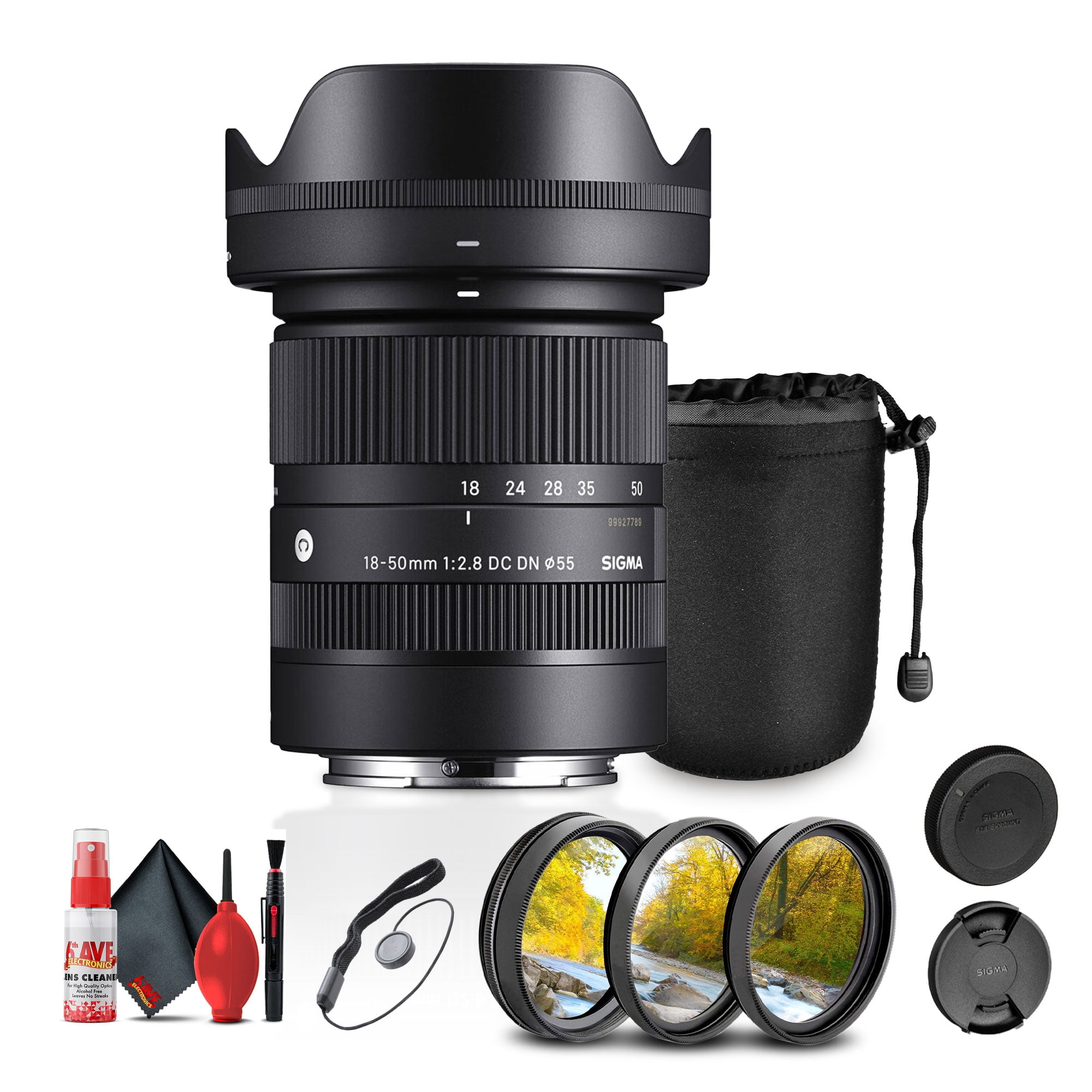 Sigma, APS-C Lens, 18-50mm f/2.8 DC DN, for Sony E-Mount - Walmart.com