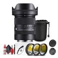 thumbnail image 1 of Sigma 18-50mm f/2.8 DC DN Contemporary Lens for Sony E  Bundle, 1 of 4