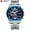 Blue, variant on CURREN New Arrival Causal Style Auto Date Sporty Watches Men Business Quartz Wristwatch Stainless Steel Band Relogio Masculino