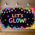 thumbnail image 4 of Colorful Theme Let's Glow Neon Banner Decorative Lights Festive Fun for Party Celebration Indoor Decoration Event Backdrop, 4 of 9