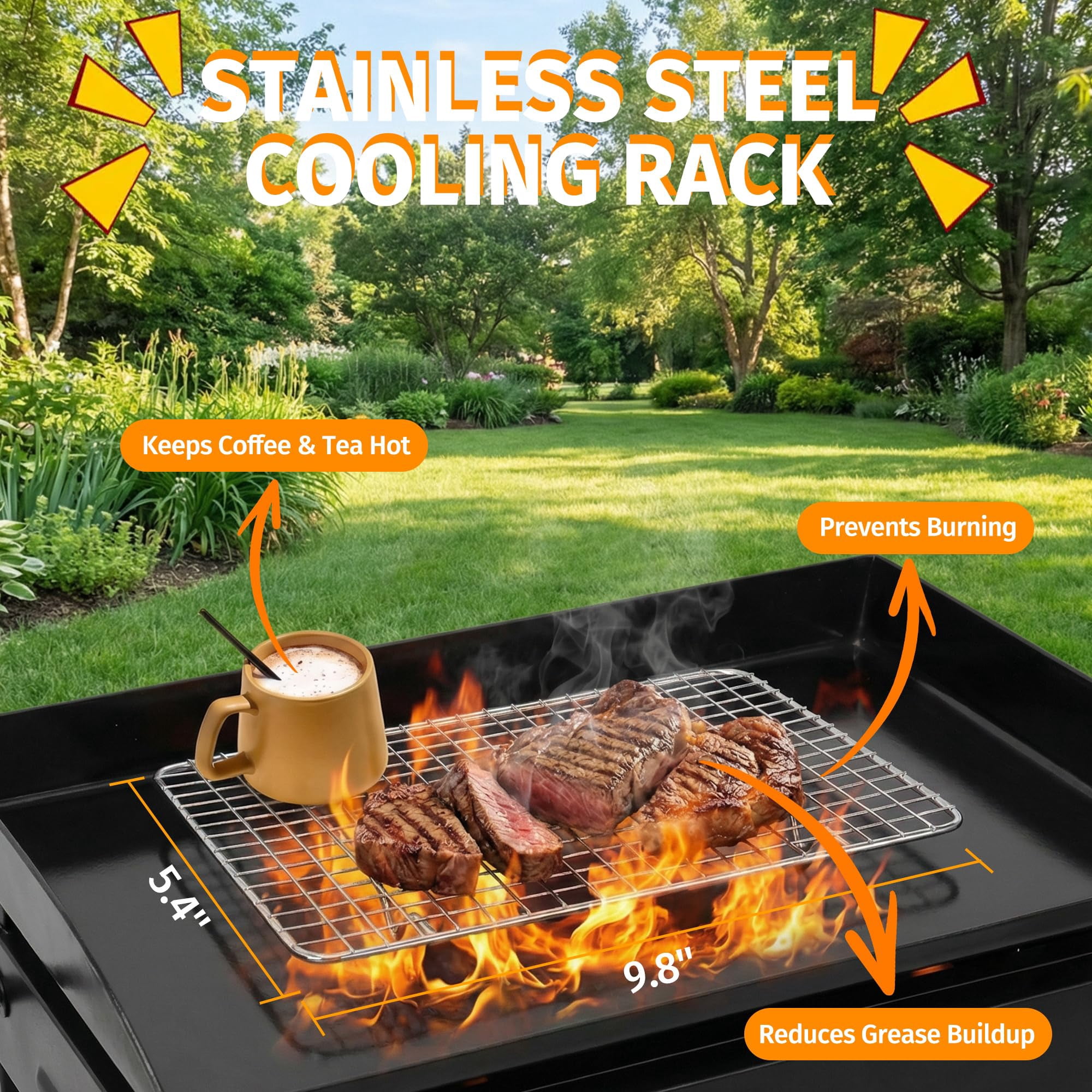 Griddle Accessories Kit 17-Piece Flat Top Grill Set for Outdoor Barbecue