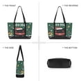 thumbnail image 6 of FORMRS Canvas Laptop Tote Bag for Women with 15.6" Computer Compartments Shoulder Handbag, Christmas Cat, 6 of 7