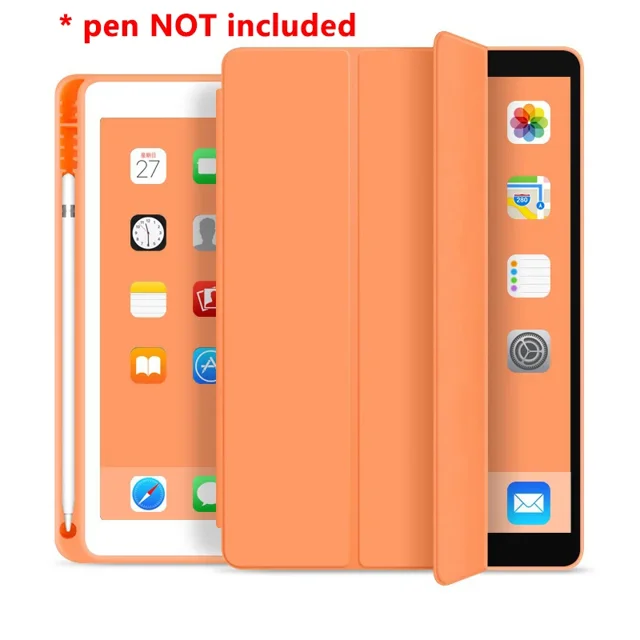 For iPad Case Pro 12 9 11 Inch 2022 2021 2020 2018 Cover Air 2 3 4th 5th Generation Silicone Case Holder Shockproof Exquisite