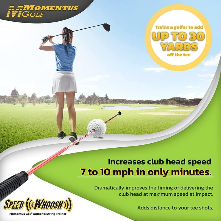 宝-683 Momentus Golf スイング練習器具Speed Whoosh Momentus Golf WHOOSHLR Ladies Speed Whoosh-RH Training Grip