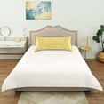 thumbnail image 4 of Ryvnso Satin Pillowcase Yellow Wavy Pillow Cases Standard Size 40x20in, 4 of 6