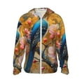 thumbnail image 1 of KLL Veste à Capuche Extérieure Protection Solaire UPF 50+ pour Hommes et Femmes, Manches Longues, Pêche, Randonnée, Performance, Medium, 1 of 7