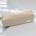 thumbnail image 5 of Ovzne Corduroy Pencil Case - 21.5*6*6Cm Easy And Cute Stationery Box, Korean Version Stationery Bag, Mini High-End Pen Bag For Daily Use Travel, 5 of 6